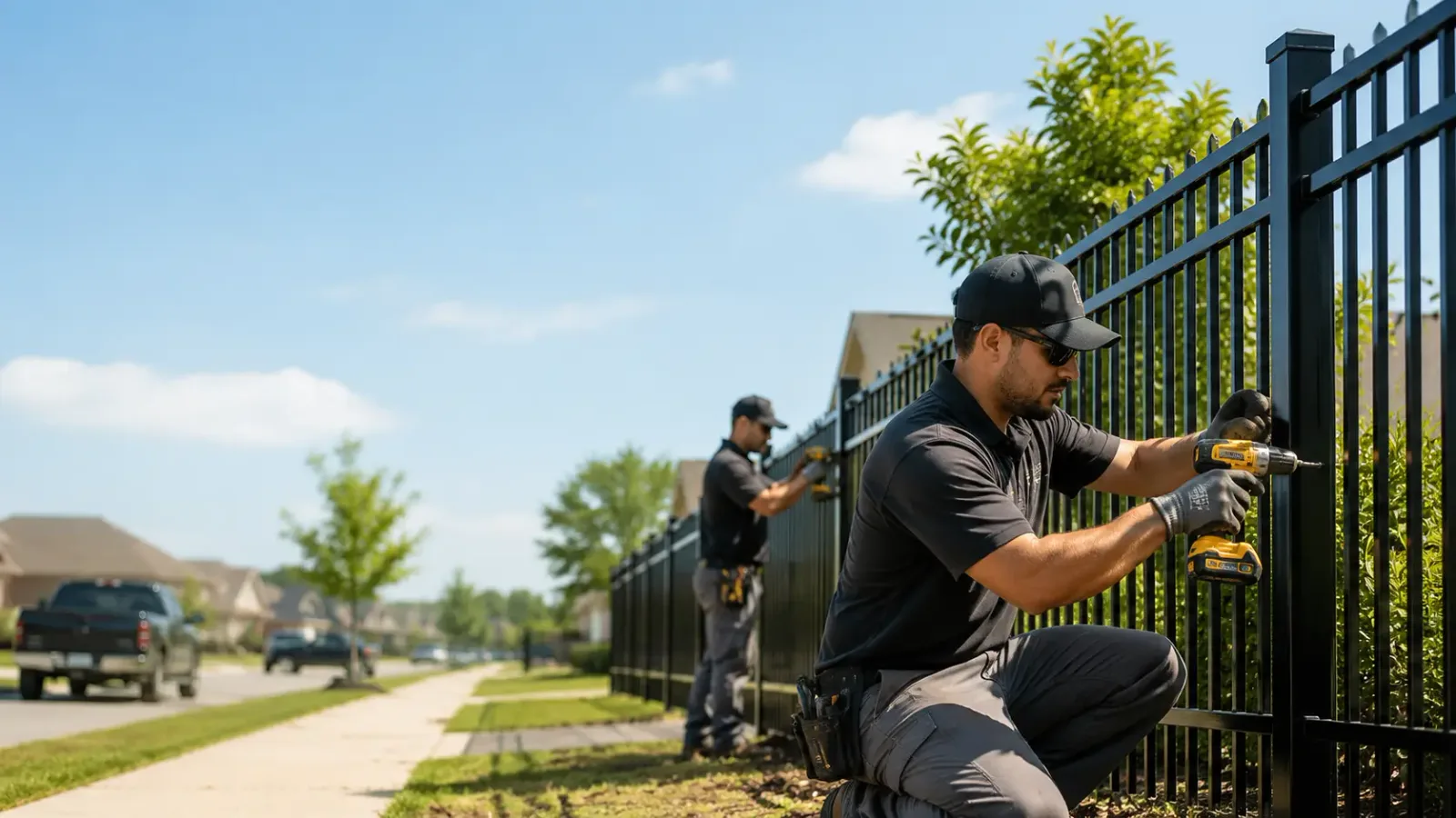 Metal Fence Installation in Guthrie, OK